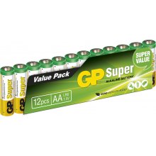 GP Batteries Super Alkaline 12 pcs 15A-S12...