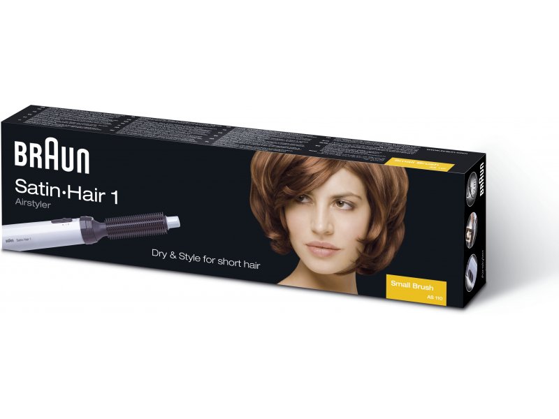 Braun Satin Hair 1 AS 110 Hot air brush Lilac 200 W 2 m 4210201219767 -  