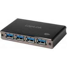 LogiLink USB3.0 hub 4-port aluminum