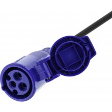 Deltaco Adapter cable CEE 16A, CEE socket to...