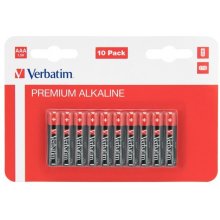 Verbatim AAA ALKALINE BATTERY 10 PACK / LR03