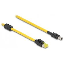 DELOCK 81253 networking cable Black, Yellow...