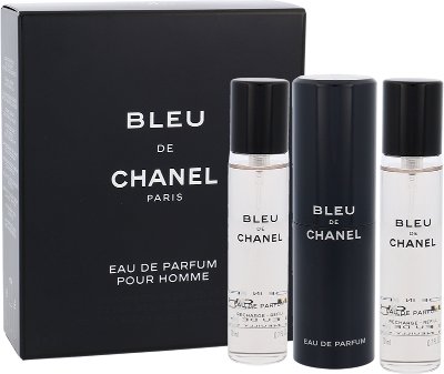 Chanel Bleu de Chanel 3x20ml - Eau de Parfum for Men - QUUM.eu