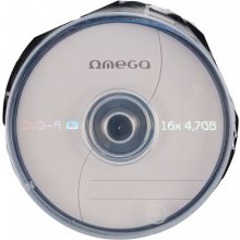 Toorikud Omega DVD+R 4,7GB 16x 25tk tornis