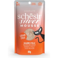 Schesir Silver Cat salmon + pumpkin mousse...