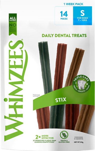 WHIMZEES 2 Week Pack Dog Chew Toothbrush S - 14 pcs. 8W52WHZ416EU-SS ...