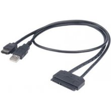 AKASA Flexstor eSATA USB SATA cable 0.4 m...