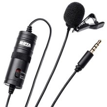 BOYA BY-M1 microphone Black Lavalier/Lapel...