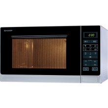 SHARP R-342INW, microwave (silver)