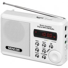 Радио Sencor SRD 215 W radio Analog белый