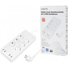 LOGILINK Wi-Fi Smart Socket outlet, 6-way...