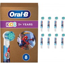 Braun Oral-B Kids Spiderman 8-piece brush...