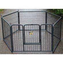 HIPPIE PET Fence for animal, 6 parts, 85x62...