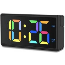 Hama Ibiza Digital alarm clock Black, Grey