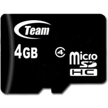 TEAM GROUP Memory ( flash cards ) 4GB Micro...