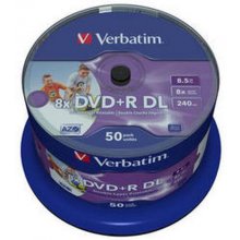 Verbatim DVD+R Double Layer Wide Inkjet...