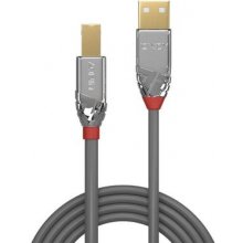 LINDY CABLE USB2 A-B 2M/CROMO 36642