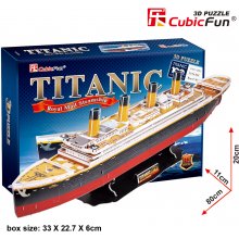 CUBIC FUN CUBICFUN 3D pusle Titanic (Suur)