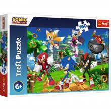 TREFL Puzzles 160 elements Sonic and friends