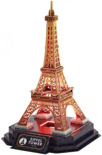 Cubic Fun Puzzle 3D Eiffel Tower 80 pcs