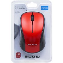 Hiir BLO Mouse Bluetooth W MBT-100 red