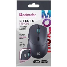 Мышь Defender MOUSE EFFECT X MS-095 RF BLACK...