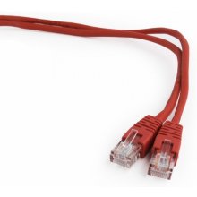GEMBIRD Patch cord cat.5e 0.25M red