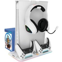 Canyon CS-5, PS5 Charger stand, with RGB...