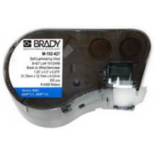 Brady 143261 Black, White Self-adhesive...