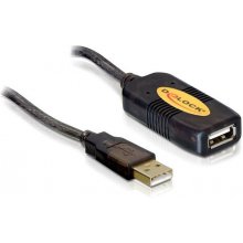 DELOCK Extension USB Cable AM-AF 10m black