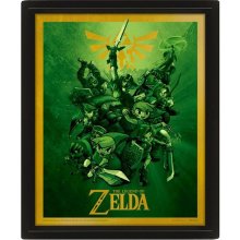 Pyramid International Plakat Zelda 3D