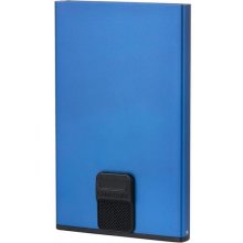 Samsonite Alu Fit Card case Blue Aluminium