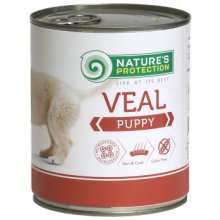 Natures Protection Puppy Veal 800g canned...