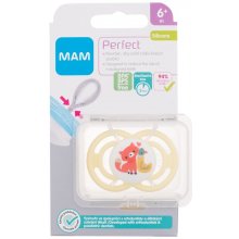 MAM Perfect Silicone Pacifier 1pc - 6m+ Fox...