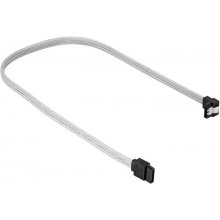 Sharkoon SATA III Angled Cable white - 60 cm