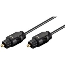 DELTACO TOTO-5 audio cable 5 m Toslink Black