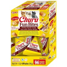 INABA Churu fun bites Chicken Recipe wraps...