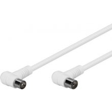 Goobay 67355 coaxial cable 3.5 m IEC White