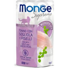 Monge Supreme pouches Tuna with sole&green...