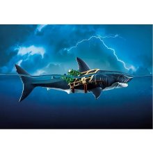 Playmobil Giant Shark with Pirate