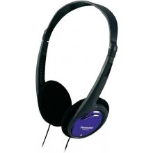 Panasonic Headphones, on-ear, blue