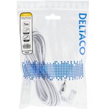 Deltaco Выходной кабель, 5 м, угловой CEE...