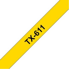 Brother TX-611 label-making tape