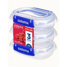 Sistema Frischhaltedosen Set KLIP IT PLUS 3...