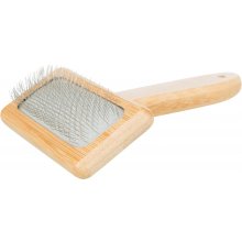 Trixie Soft brush, bamboo/metal, 9 × 15 cm