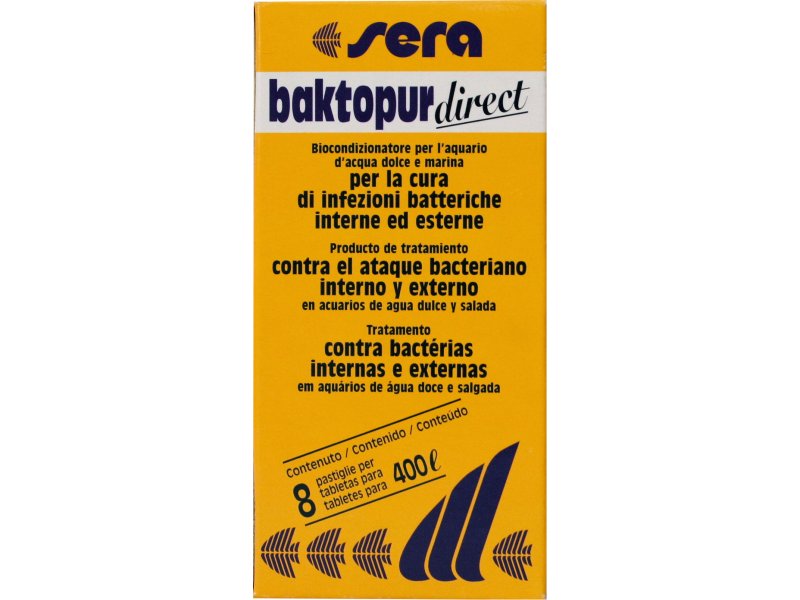 Sera baktopur direct 8 tabl. 8286 - Pets24.ee