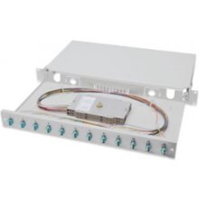 DIGITUS Fiber Optic Splice Box, Equipped...