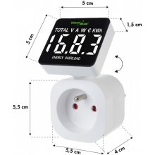 GreenBlue Wattmeter energy GB620E