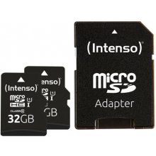 Intenso Doppelpack microSDHC 32GB UHS-I...