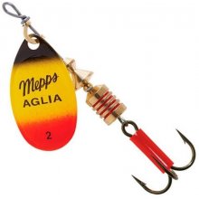 Mepps AGLIA FURIA-2 4,5g Black/Yellow/Red